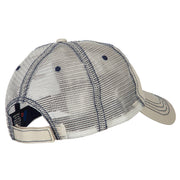 US Coast Guard Anchors Veteran Embroidered Low Profile Cotton Mesh Cap