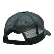 Rather Be Hunting Embroidered Low Profile Mesh Snapback