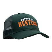 Rather Be Hunting Embroidered Low Profile Mesh Snapback