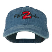 Race 2 Win Embroidered Washed Cap