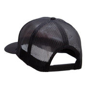 Rather Be Hunting Embroidered Low Profile Mesh Snapback