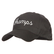 Gramps Embroidered Solid Cotton Pro Style Cap