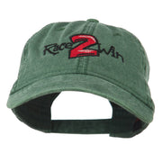 Race 2 Win Embroidered Washed Cap