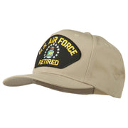 US Air Force Retired Military Patched Cap