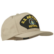 US Air Force Retired Military Patched Cap