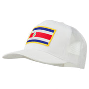 Costa Rica Patched Mesh Cap