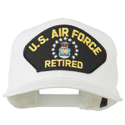 US Air Force Retired Military Patched Cap