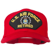 US Air Force Retired Military Patched Cap