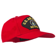 US Air Force Retired Military Patched Cap