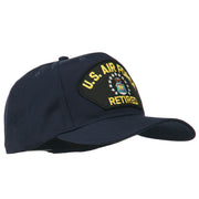 US Air Force Retired Military Patched Cap