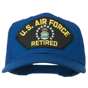 US Air Force Retired Military Patched Cap