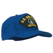 US Air Force Retired Military Patched Cap