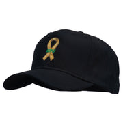 Army Support Ribbon Embroidered Cap