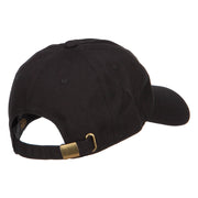 Rasta Cali Bear Embroidered Unstructured Cap