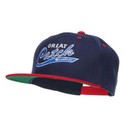 Great Catch Baseball Embroidered Snapback Cap