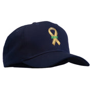 Army Support Ribbon Embroidered Cap