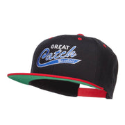 Great Catch Baseball Embroidered Snapback Cap