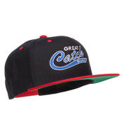 Great Catch Baseball Embroidered Snapback Cap