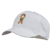 Army Support Ribbon Embroidered Cap