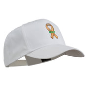 Army Support Ribbon Embroidered Cap