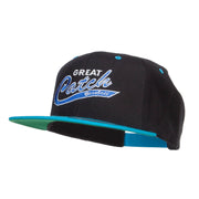 Great Catch Baseball Embroidered Snapback Cap