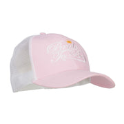 Bride To Be Embroidered Cotton Trucker Cap