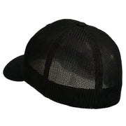 Rock Climbing Hitch Embroidered Flexfit Mesh Cap