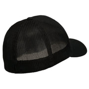 Rock Climbing Hitch Embroidered Flexfit Mesh Cap