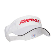 Racing Formula 1 Embroidered Sandwich Visor