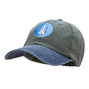 Rocket Insignia Embroidered Cotton Wash Cap