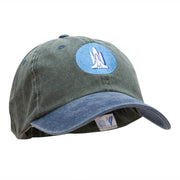 Rocket Insignia Embroidered Cotton Wash Cap