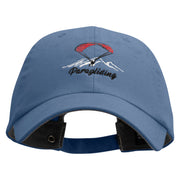 Paragliding Embroidered Low Profile Normal Dyed Cotton Cap - Sky-Blue OSFM