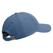Paragliding Embroidered Low Profile Normal Dyed Cotton Cap - Sky-Blue OSFM
