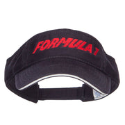 Racing Formula 1 Embroidered Sandwich Visor