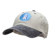 Rocket Insignia Embroidered Cotton Wash Cap