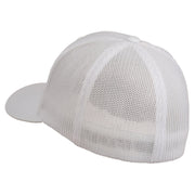 Rock Climbing Hitch Embroidered Flexfit Mesh Cap