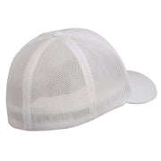 Rock Climbing Hitch Embroidered Flexfit Mesh Cap