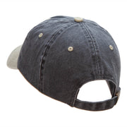 Rocket Insignia Embroidered Cotton Wash Cap