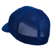 Rock Climbing Hitch Embroidered Flexfit Mesh Cap