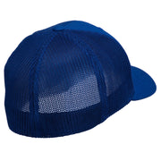 Rock Climbing Hitch Embroidered Flexfit Mesh Cap