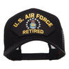 US Air Force Retired Military Patched Mesh Cap