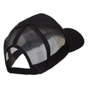 US Air Force Retired Military Patched Mesh Cap