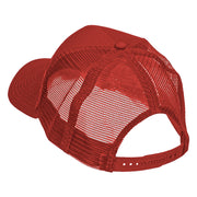 US Air Force Retired Military Patched Mesh Cap