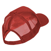 US Air Force Retired Military Patched Mesh Cap