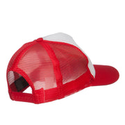 Poke Monster Red Logo Embroidered Mesh Cap