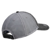 Chopper Embroidered Low Profile Special Cotton Mesh Cap - Black OSFM