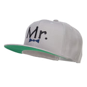 Mr Embroidered Snapback Cap