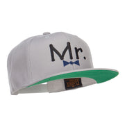 Mr Embroidered Snapback Cap