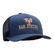 Ram Hunting Embroidered Retro Trucker Cap