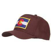 Colorado State Flag Patched Cap